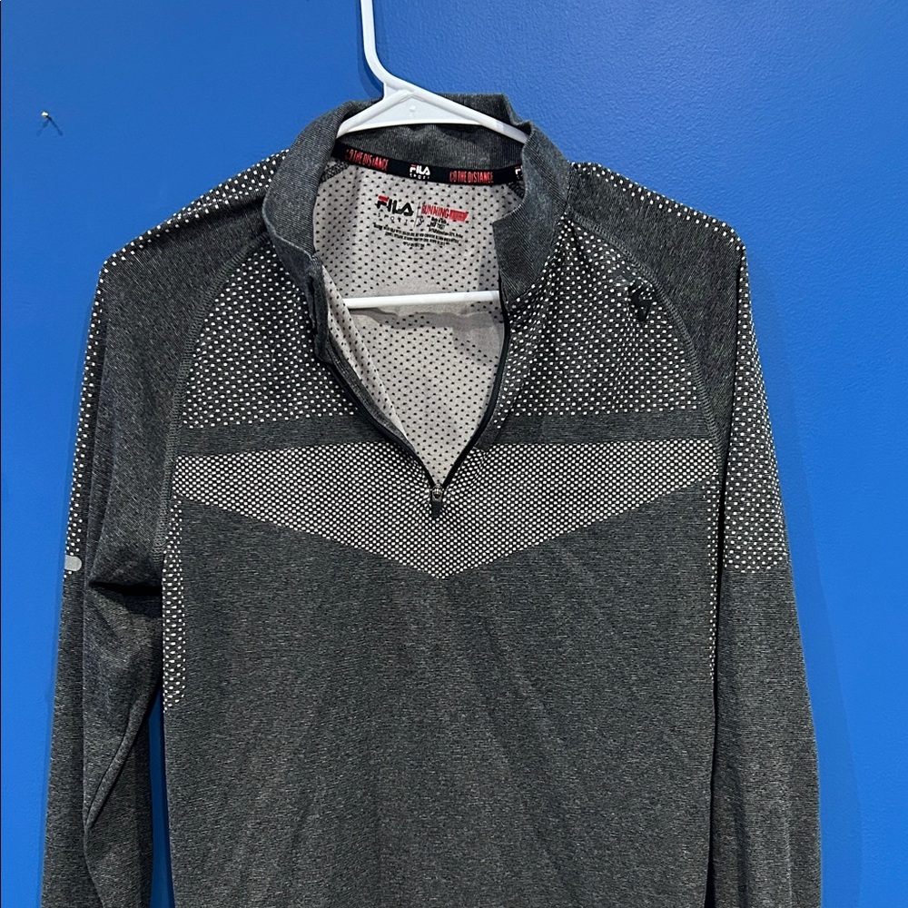 Fila Men's Dark Gray Lightweight Jacket